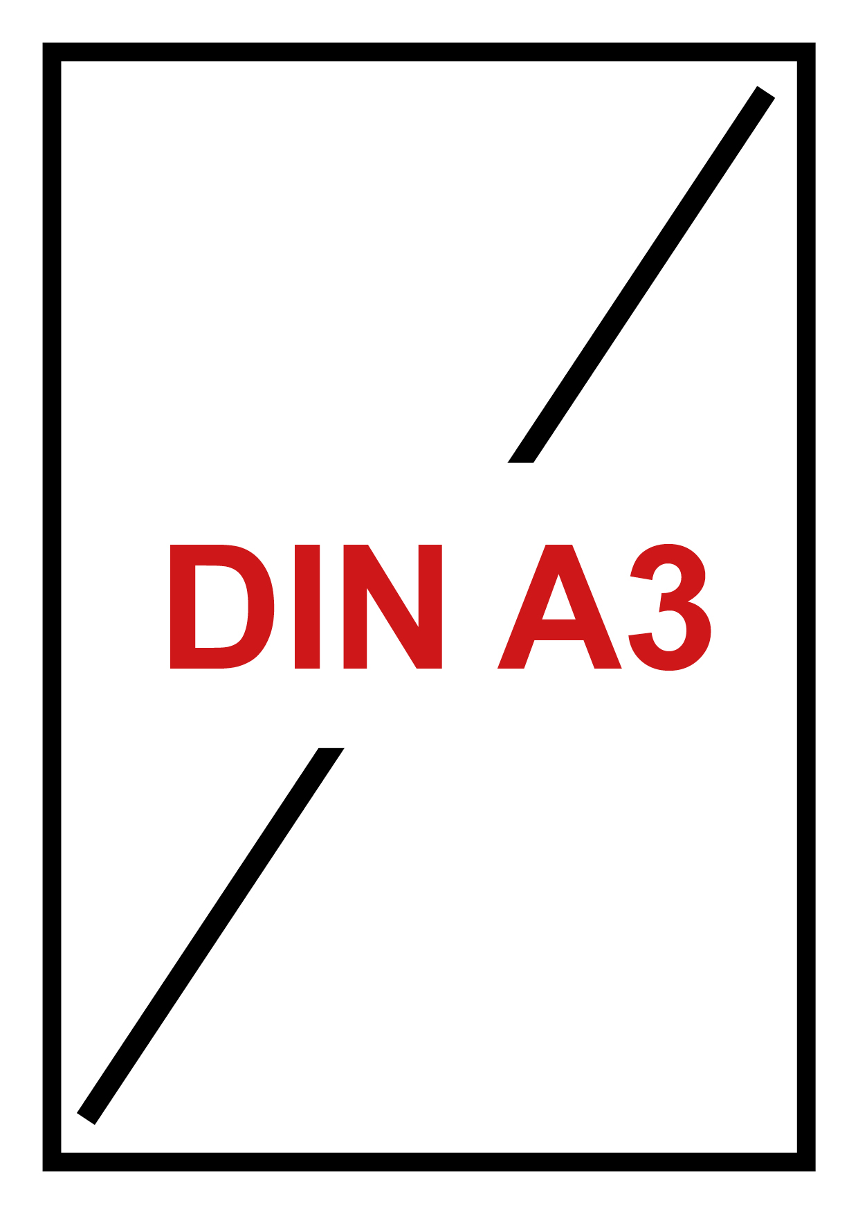 DIN A3 (29,7 x 42 cm)