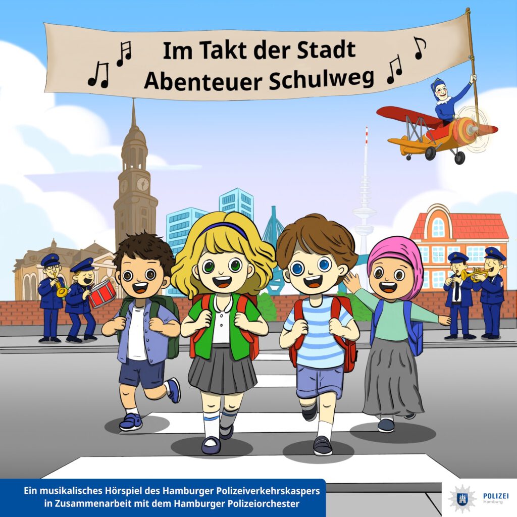 Hörspiel: Im Takt der Stadt – Abenteuer Schulweg