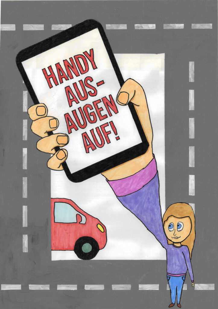 2. Platz des Plakatwettbewerbes 2026: Aurelia Harms (13 Jahre) Stadtteilschule Blankenese.
