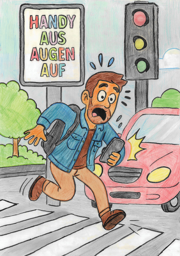 Sieger des Plakatwettbewerbes 2026: Karl-Vincent Klein (10 Jahre) von der Schule Redder.
